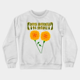 Easily Distracted By Nature Crewneck Sweatshirt